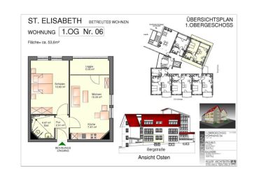 Plan und Informationen zur Wohnung 6
