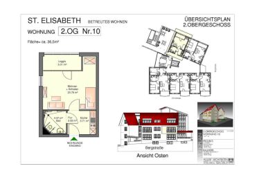 Plan und Informationen zur Wohnung 10
