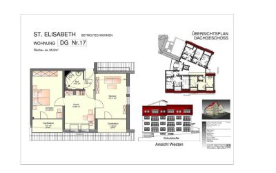 Plan und Informationen zur Wohnung 17
